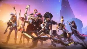 Apresentação dos personagens de Horizon Hunters Gathering