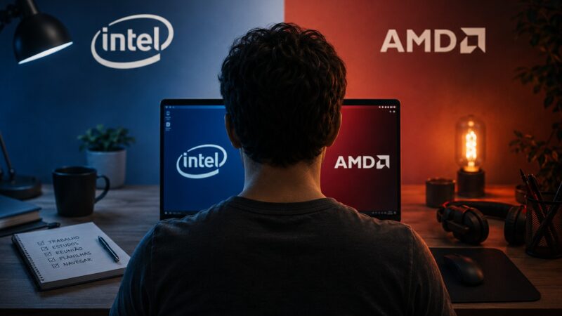 Intel vs AMD: qual faz mais sentido para o seu caos digital?