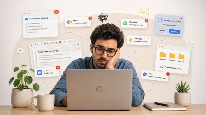 Você esta perdendo tempo no computador?