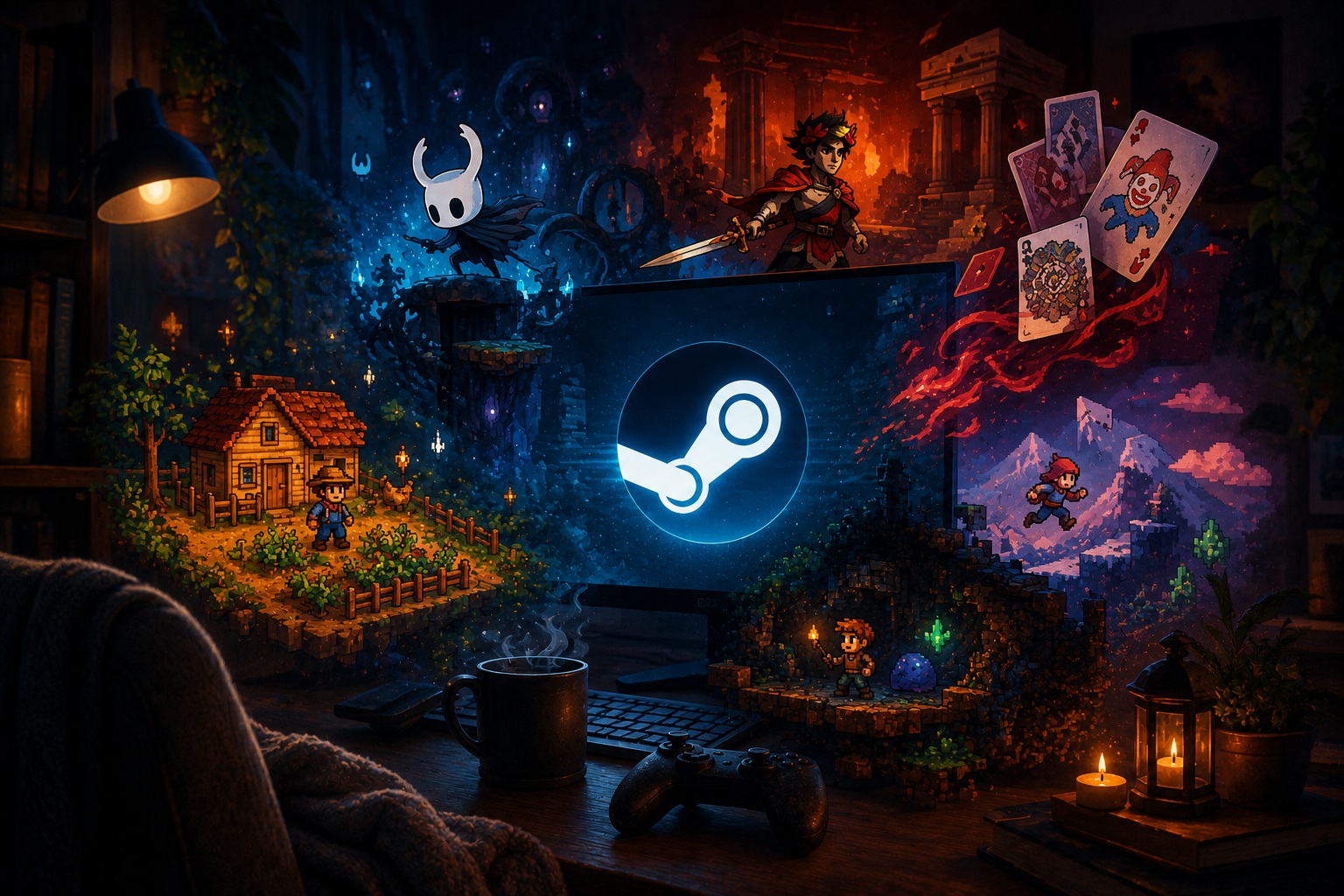 6 jogos baratos da Steam que valem muito mais do que custam