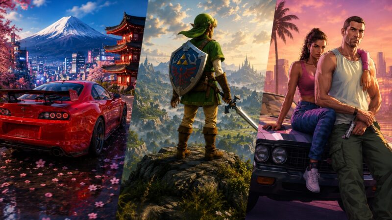 Os games mais aguardados de 2026: três títulos que estão movimentando a indústria