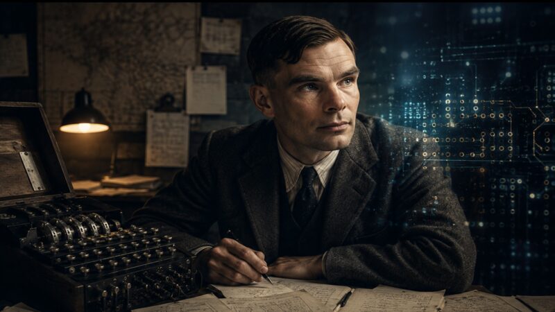 Alan Turing: o homem que ajudou a criar o computador moderno