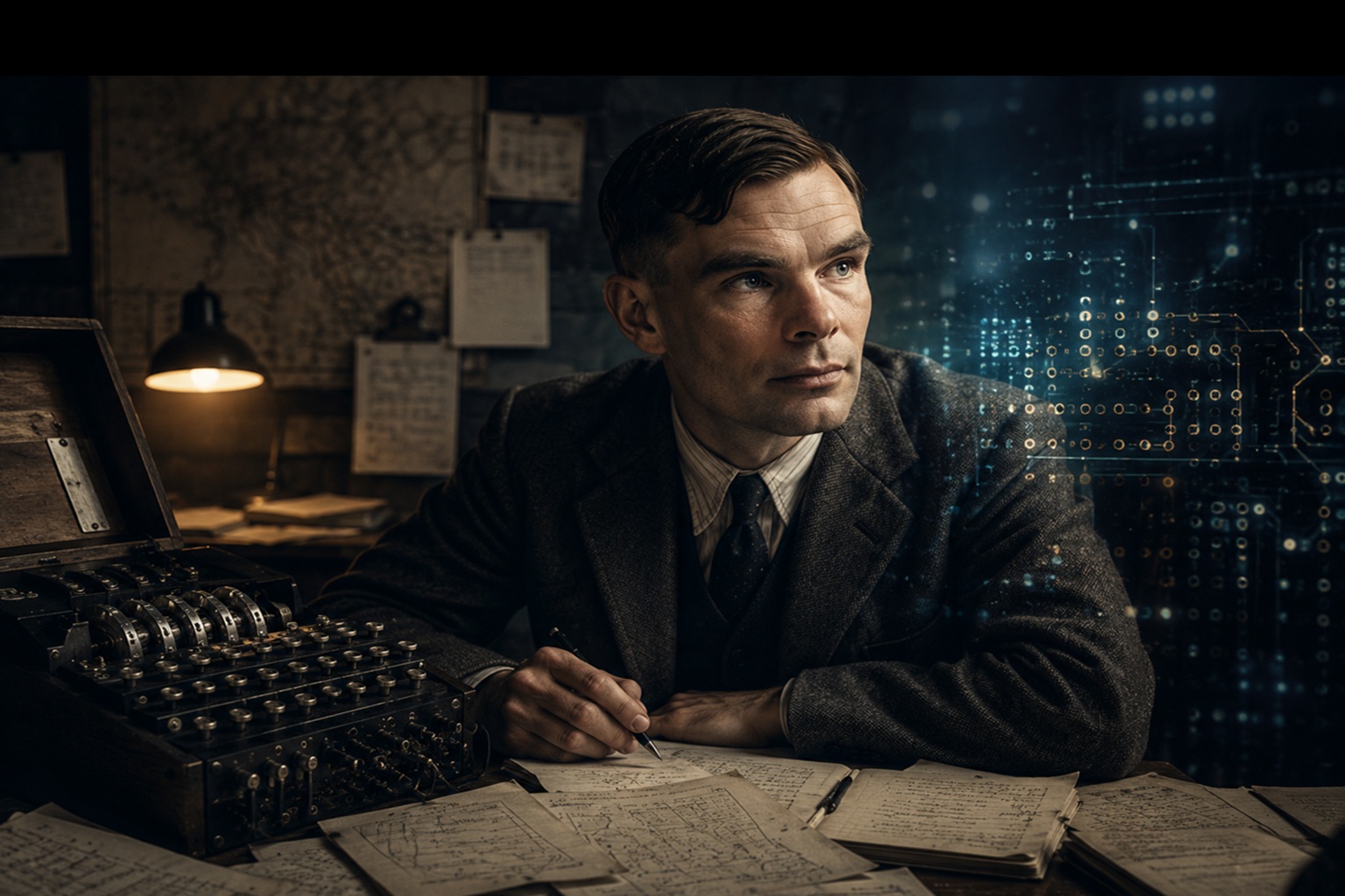 Alan Turing: o homem que ajudou a criar o computador moderno