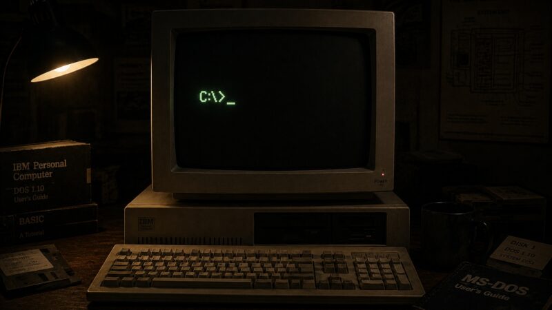 MS-DOS: o sistema operacional que fez o computador doméstico existir