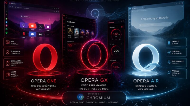 Opera: o navegador que inventou metade do Chrome