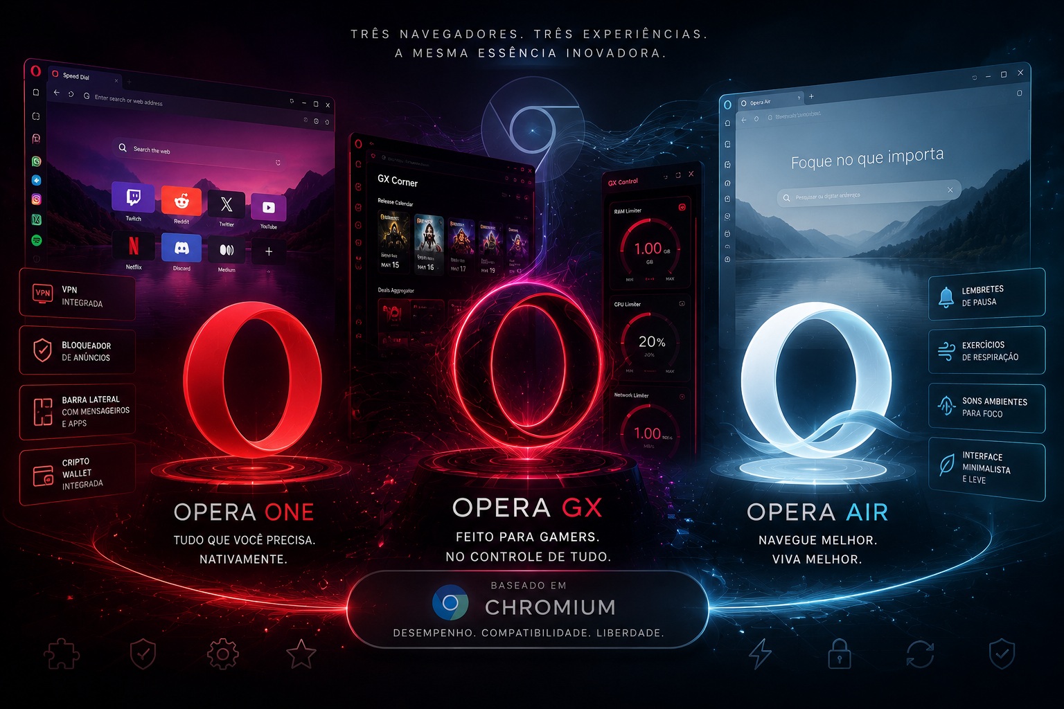 Opera: o navegador que inventou metade do Chrome