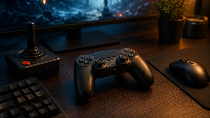 Muito além do joystick: como cada controle muda o jeito de jogar