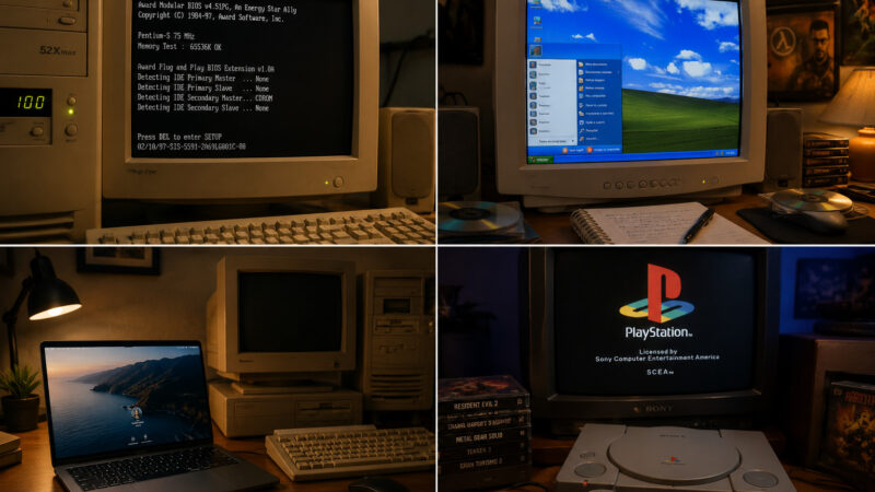 O som de ligar o computador: como ruídos e telas ajudaram a criar nossa memória digital