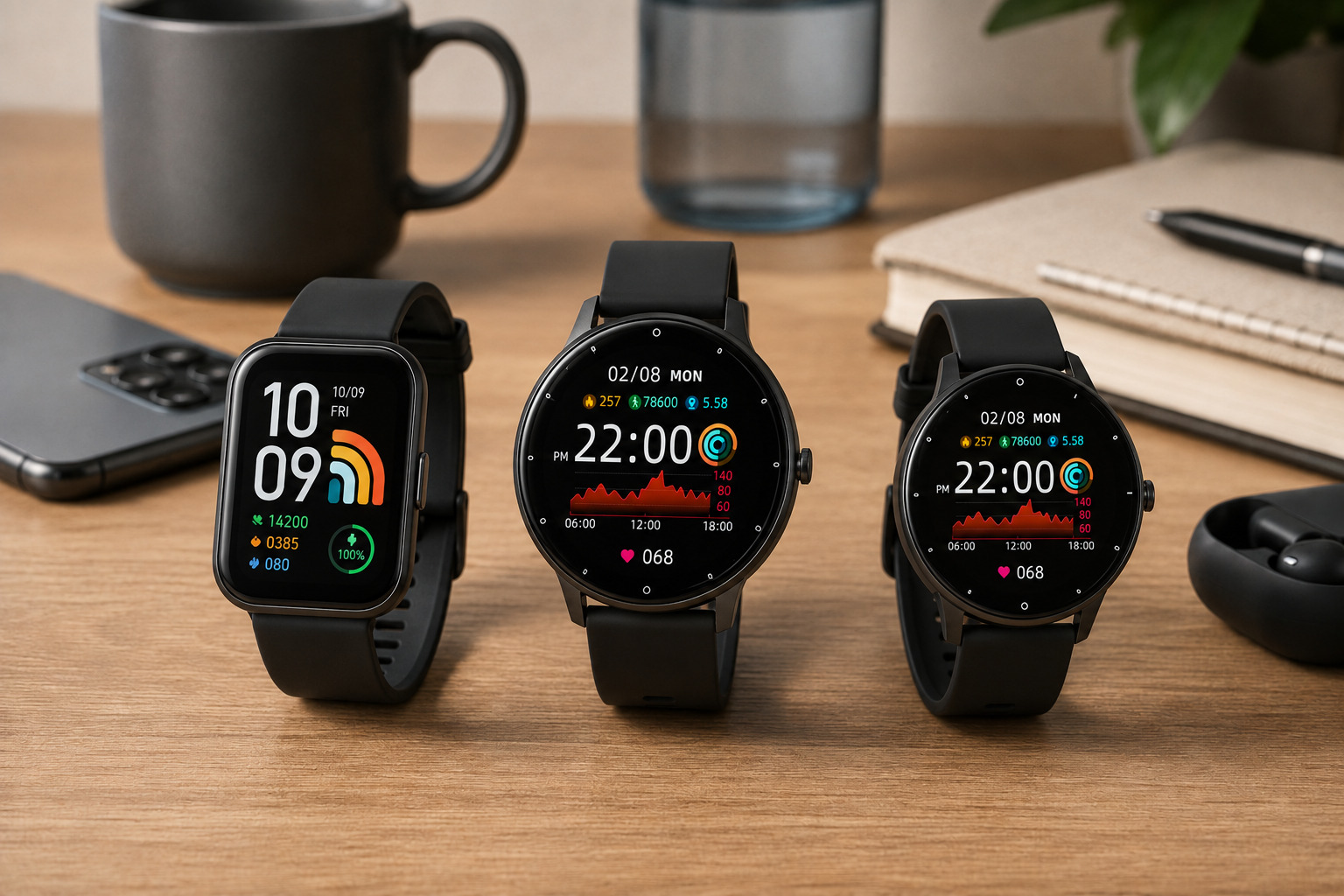 Smartwatch barato vale a pena? 3 opções úteis para além de contar passos