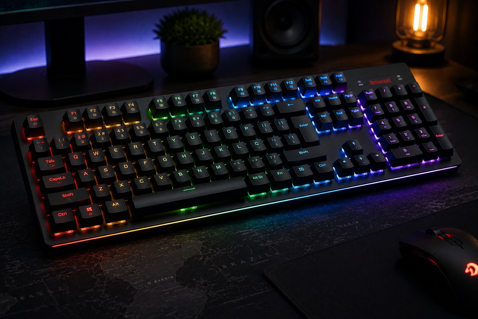 Teclado mecânico - Switch Blue