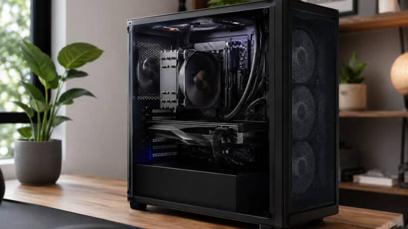 Gabinete de PC não é só aparência: o que muda em espaço, refrigeração e montagem