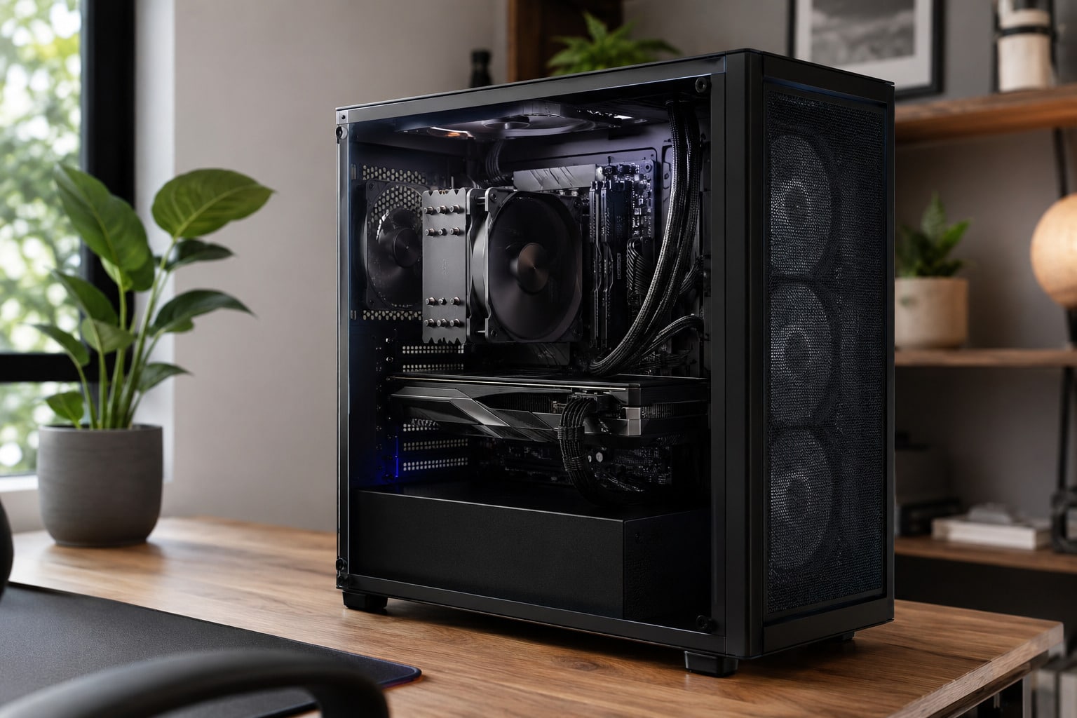 Gabinete de PC não é só aparência: o que muda em espaço, refrigeração e montagem