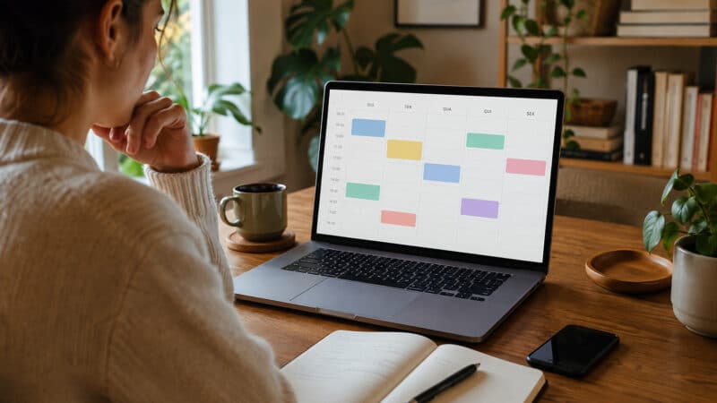 Google Agenda além dos compromissos: como usar blocos de tempo sem transformar o dia numa planilha