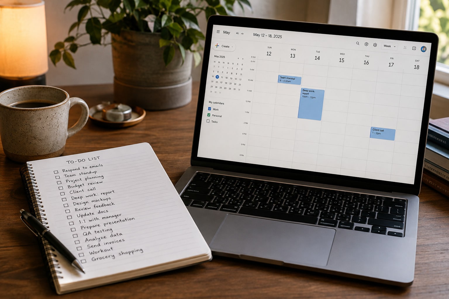 Google Agenda - notion