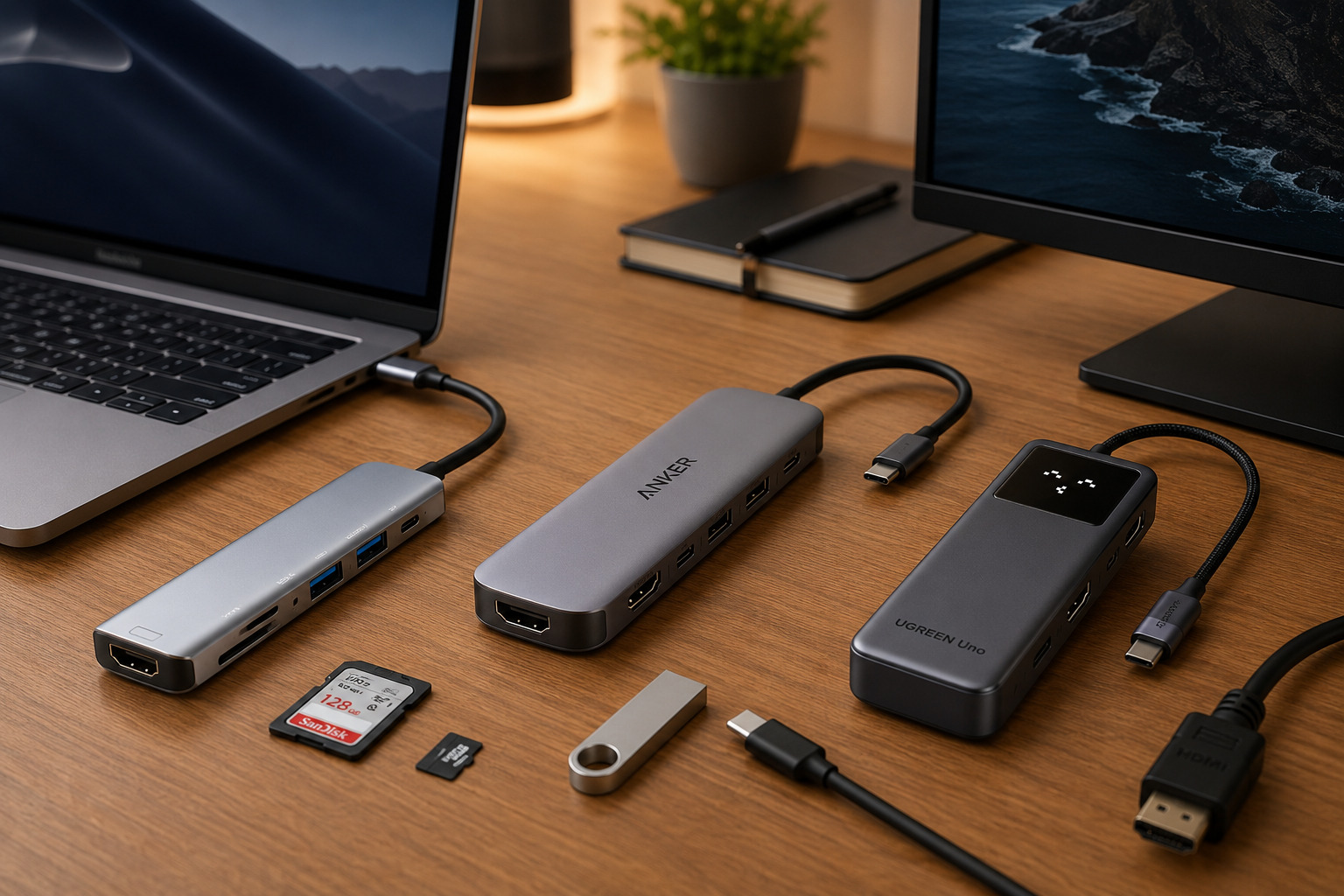 Hub USB-C para notebook: 3 opções úteis para quem ficou sem portas