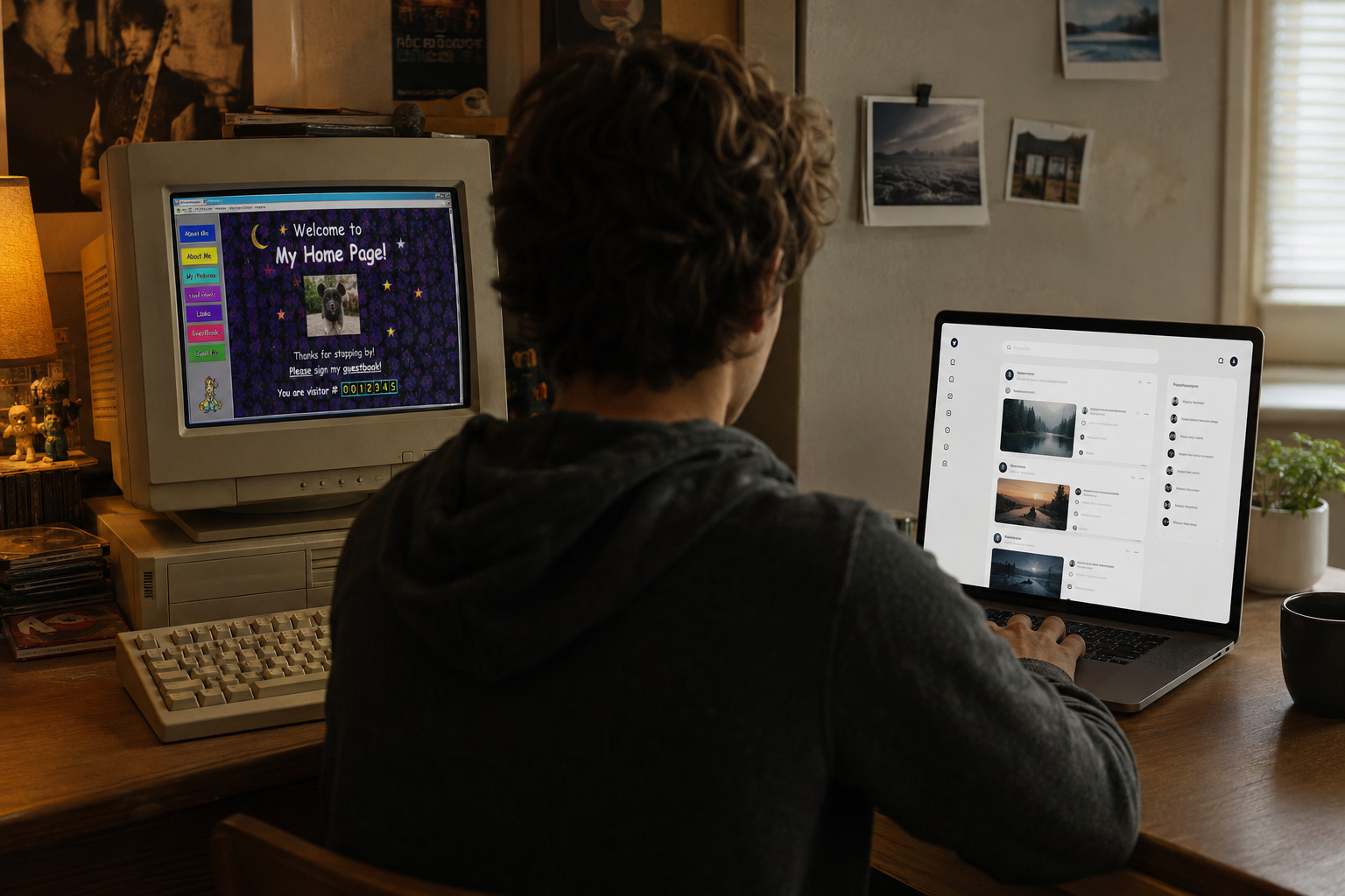 De páginas pessoais a plataformas: como a internet mudou sem a gente perceber