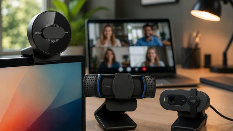 Webcam barata vale a pena? 3 opções para reuniões, aulas e chamadas com imagem decente